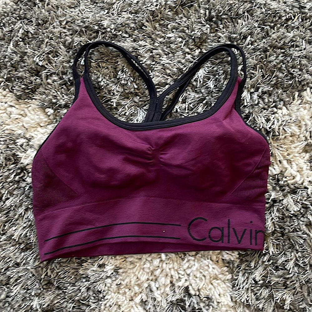Calvin Klein sports bra size extra small